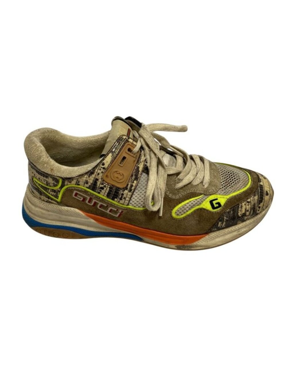 Gucci Ultra Space Sneakers 7 Brown - Picture 5 of 15